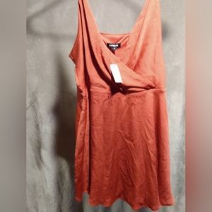 Coral Express Satin Dress
